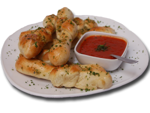 Garlic Bread Knots / Nudos de pan de ajo (6)